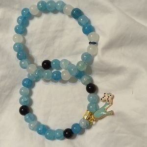 Natural Stone - Stretch Bracelets 7" Set